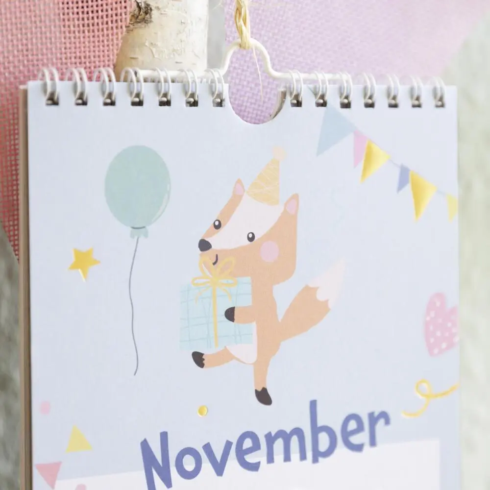 Bild: 4036442012505 | Immerwährender Geburtstagskalender Tiere | Groh Verlag | Kalender