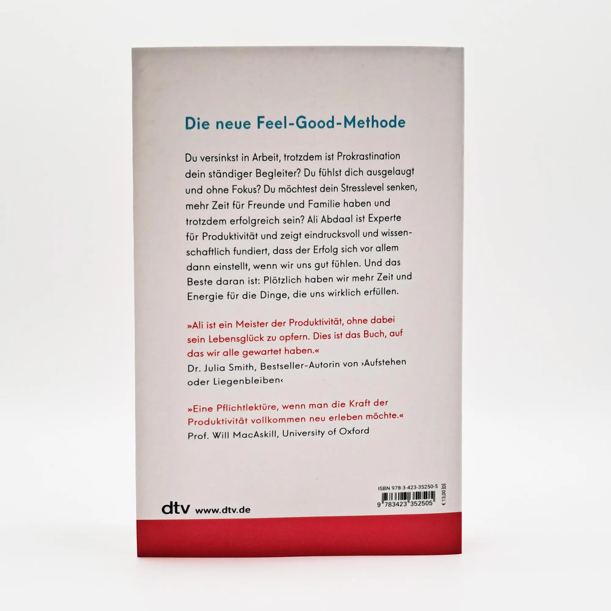 Bild: 9783423352505 | Feel-Good Productivity | Ali Abdaal | Taschenbuch | 272 S. | Deutsch