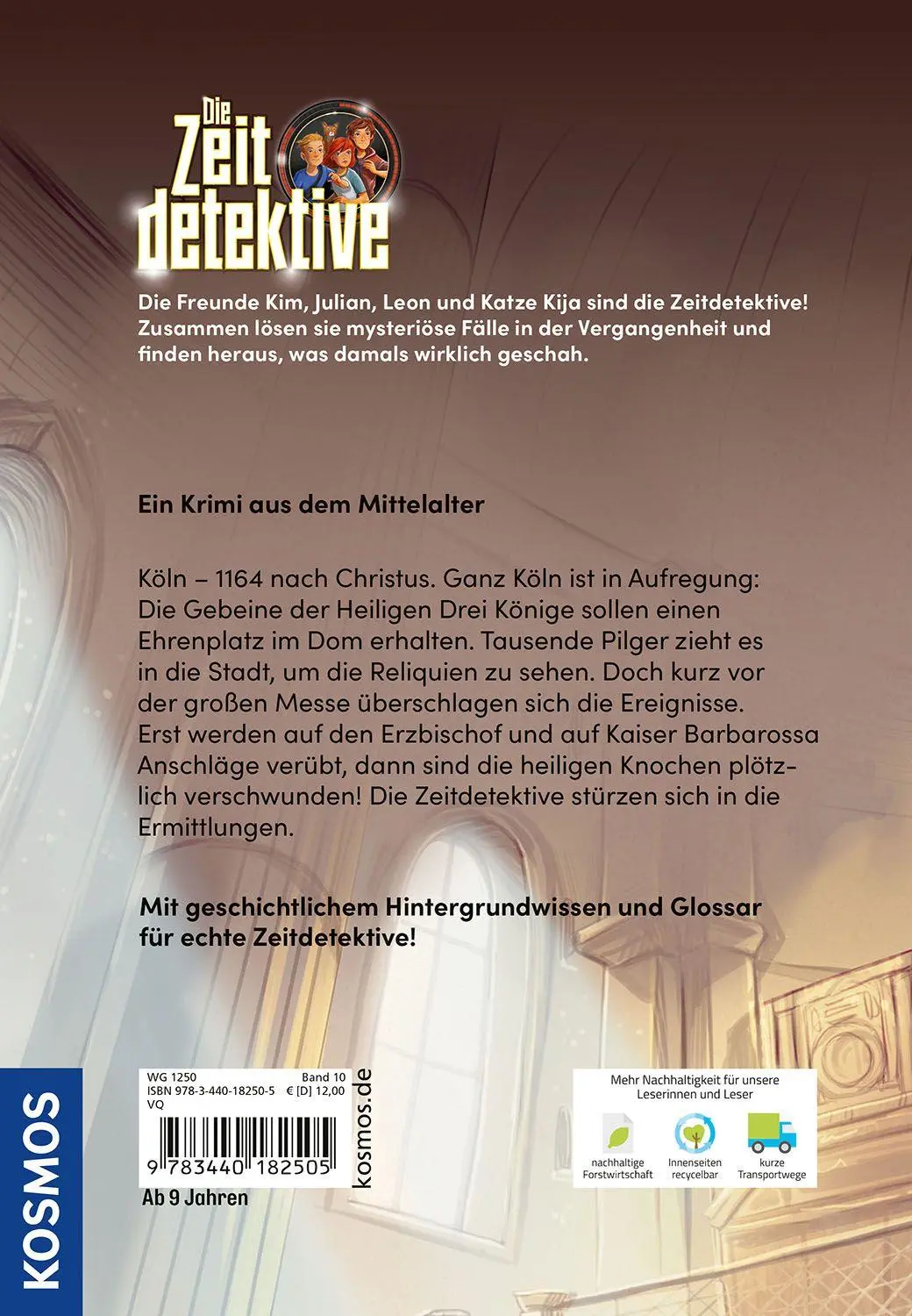 Bild: 9783440182505 | Die Zeitdetektive, 10, Der Überfall im Dom | Fabian Lenk | Buch | 2026