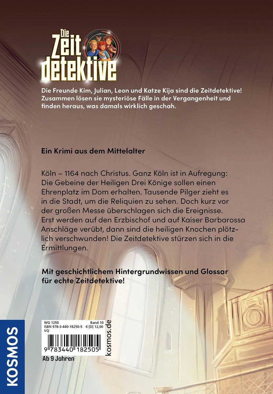 Bild: 9783440182505 | Die Zeitdetektive, 10, Der Überfall im Dom | Fabian Lenk | Buch | 2026