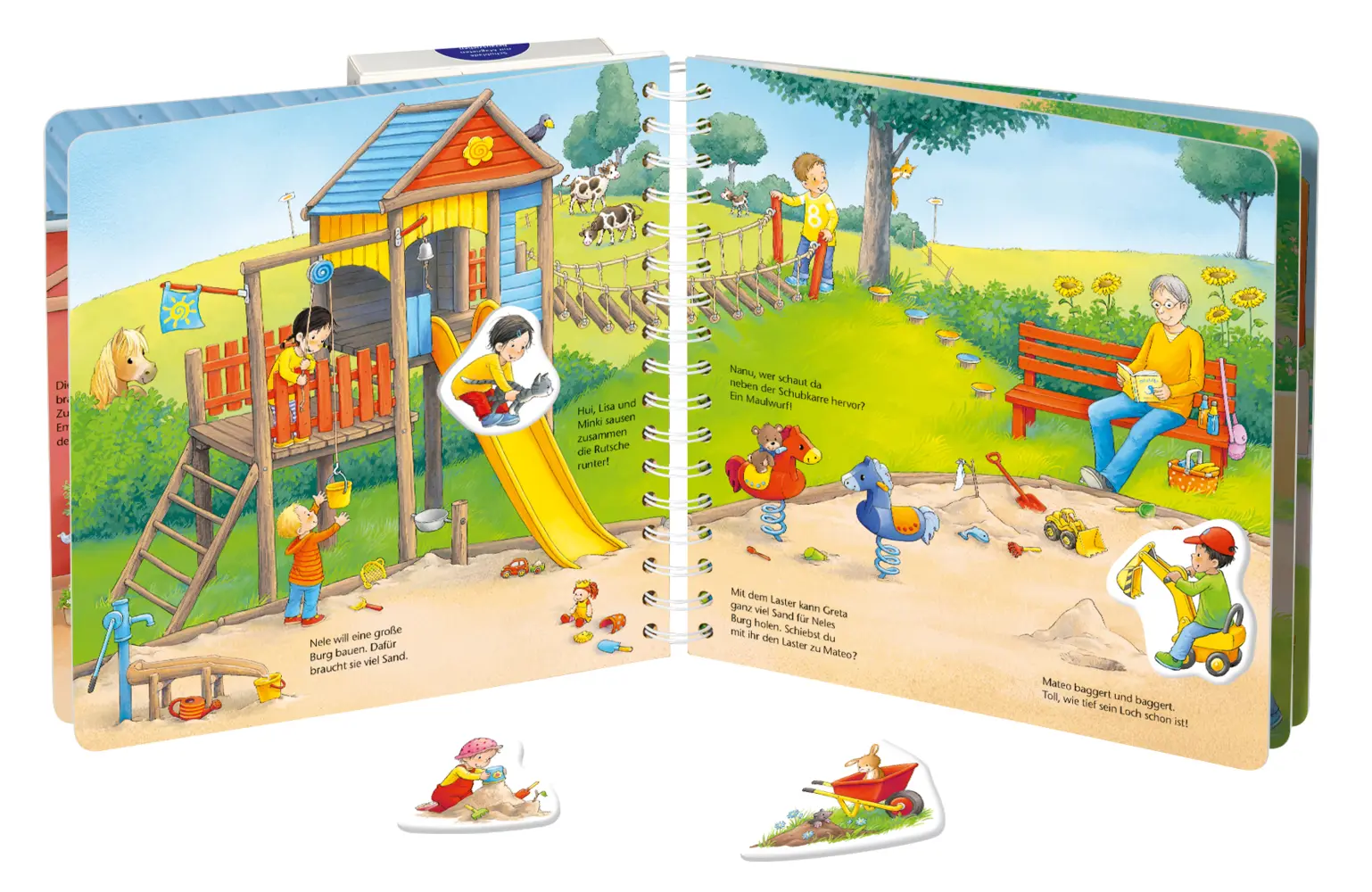 Bild: 9783473302505 | ministeps: Wer macht was? | Katja Senner | Taschenbuch | Spiralbindung