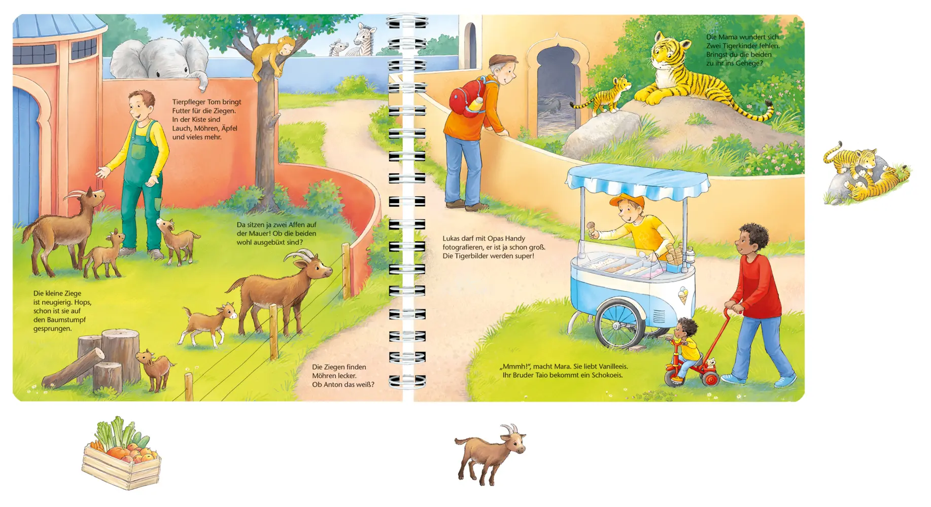 Bild: 9783473302505 | ministeps: Wer macht was? | Katja Senner | Taschenbuch | Spiralbindung