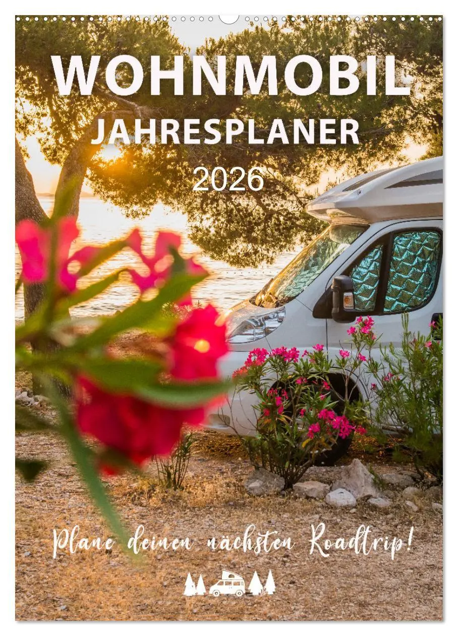 Cover: 9783516342505 | Wohnmobil Jahresplaner (Wandkalender 2026 DIN A2 hoch), CALVENDO...