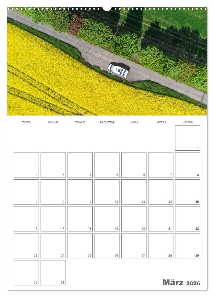 Bild: 9783516342505 | Wohnmobil Jahresplaner (Wandkalender 2026 DIN A2 hoch), CALVENDO...