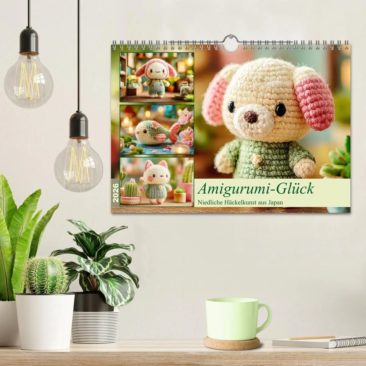 Bild: 9783516722505 | Amigurumi-Glück. Niedliche Häckelkunst aus Japan (Wandkalender 2026...
