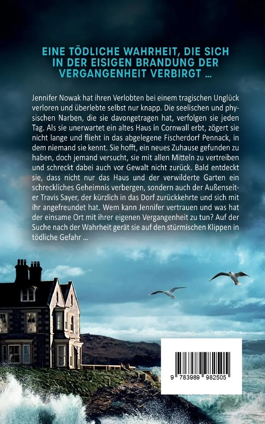 Rückseite: 9783989982505 | Kalte Gischt Ein spannender Krimi an der Küste Cornwalls | Dützer