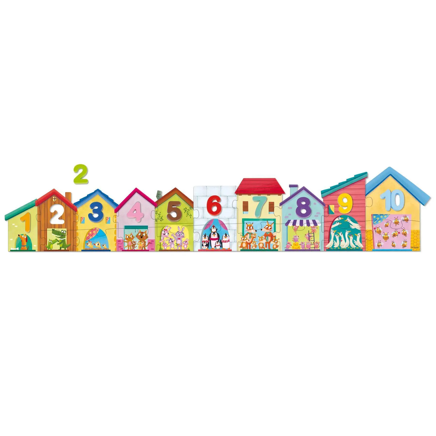Bild: 8410446552605 | GOULA 1-10 Puzzle | Spiel | 55260 | Deutsch | 2022 | Jumbo Spiele GmbH