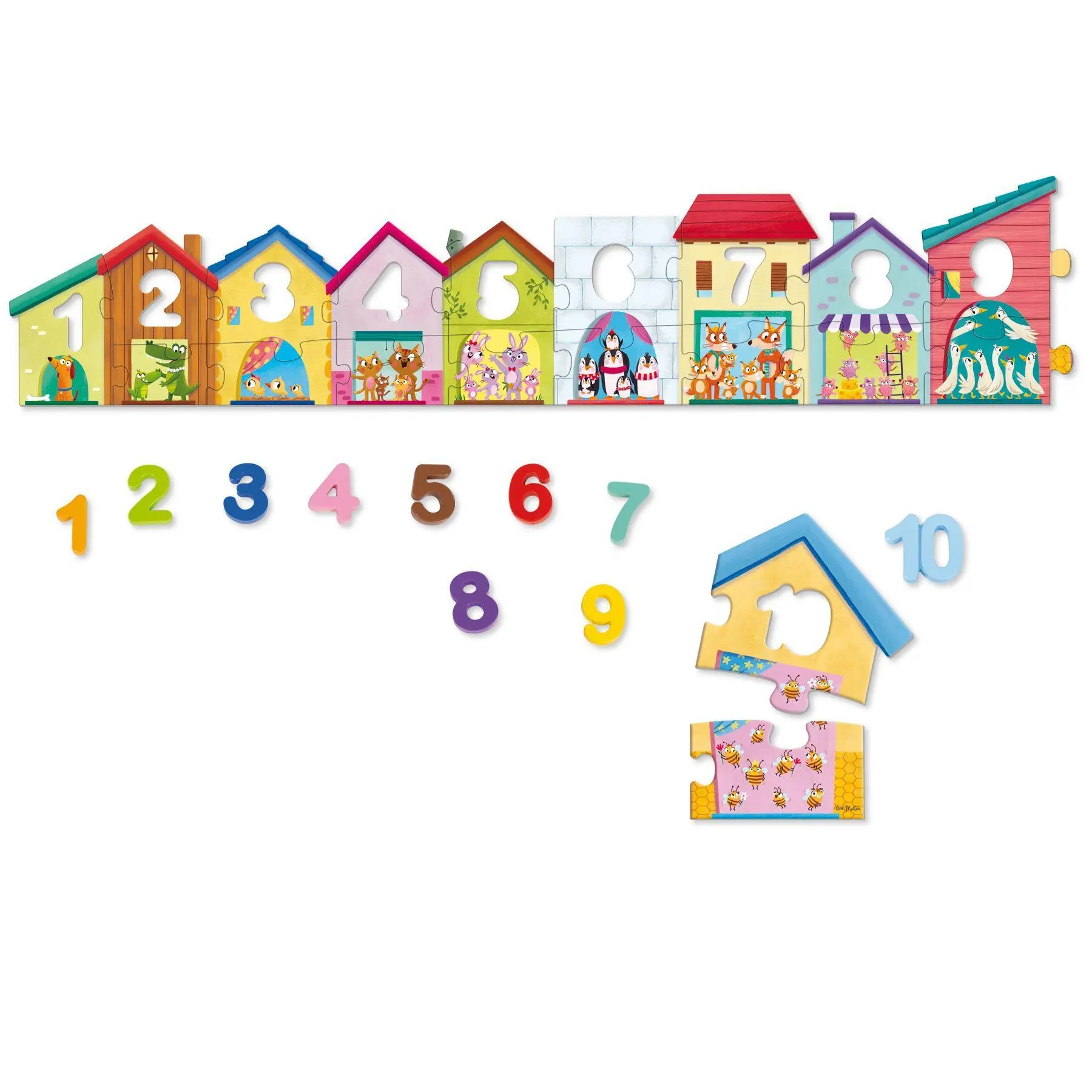 Bild: 8410446552605 | GOULA 1-10 Puzzle | Spiel | 55260 | Deutsch | 2022 | Jumbo Spiele GmbH