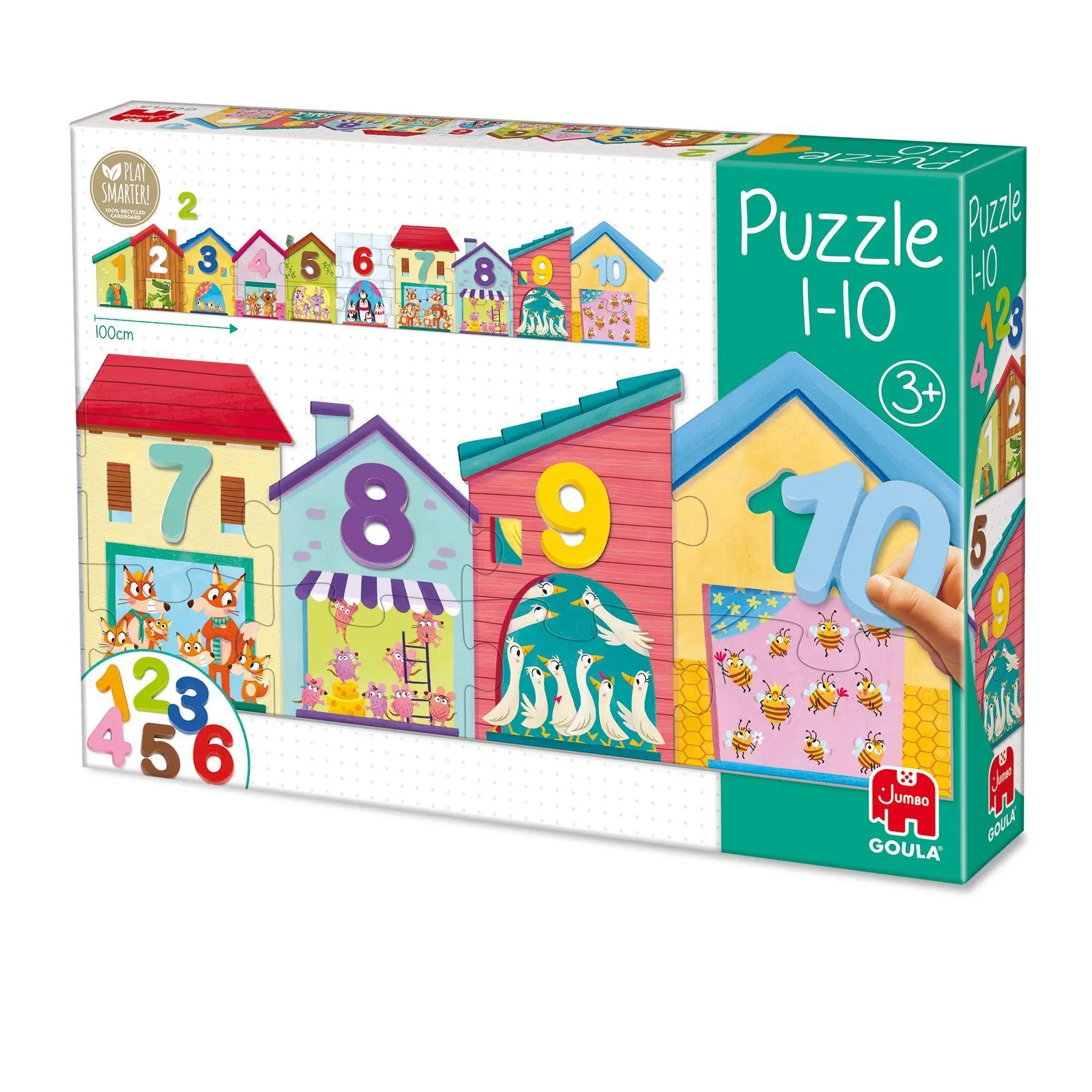 Bild: 8410446552605 | GOULA 1-10 Puzzle | Spiel | 55260 | Deutsch | 2022 | Jumbo Spiele GmbH