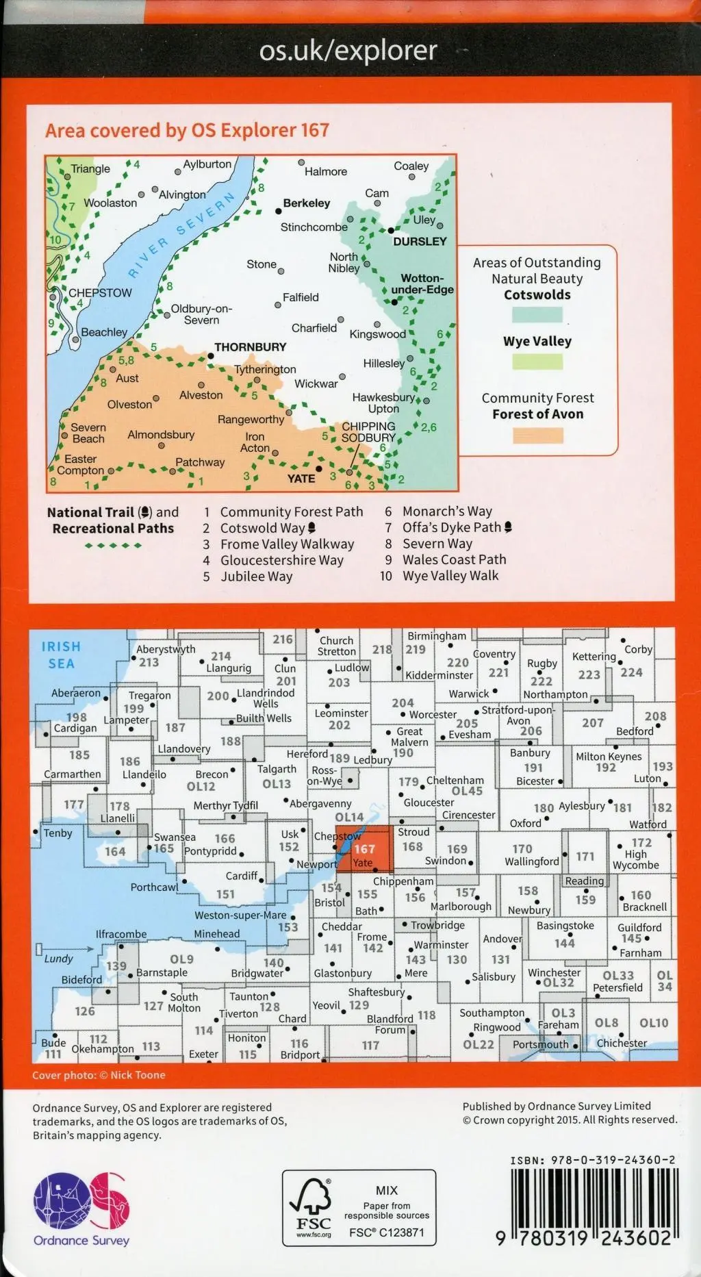 Bild: 9780319242605 | South Pennines, Burnley, Hebden Bridge, Keighley &amp; Todmorden | Survey