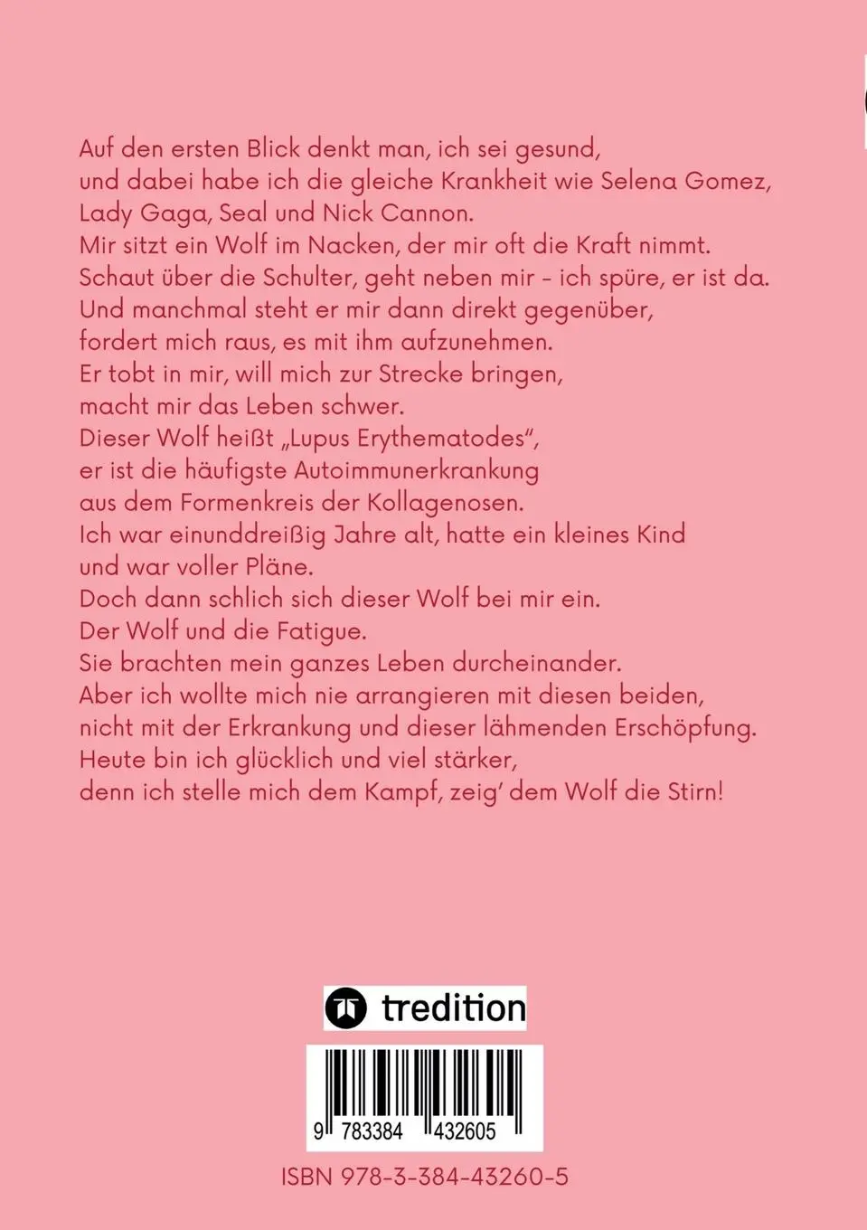 Rückseite: 9783384432605 | Ich zeig dem Wolf die Stirn | Susanne Wunder | Taschenbuch | 276 S.