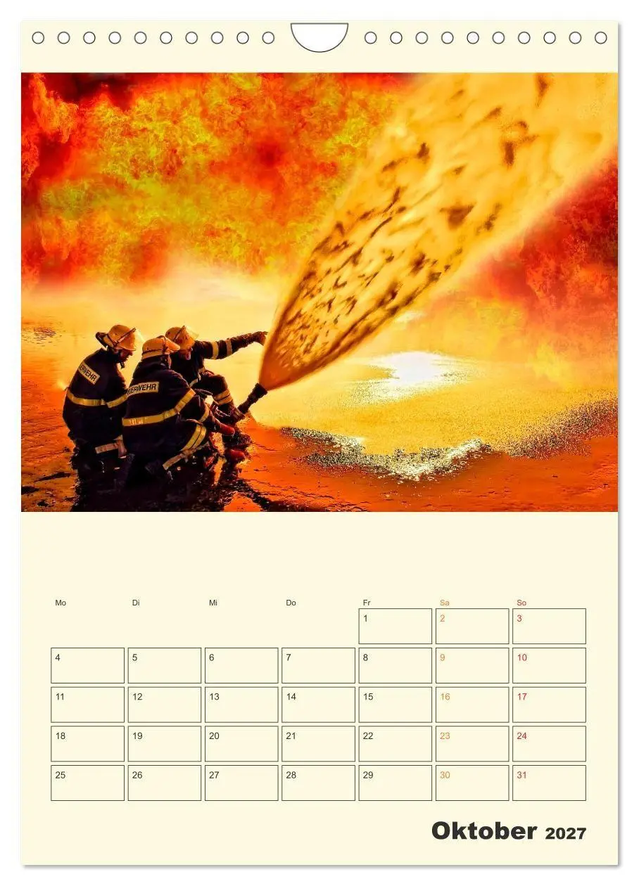 Bild: 9783569352605 | Feuerwehr - der Kalender (Wandkalender 2027 DIN A4 hoch), CALVENDO...