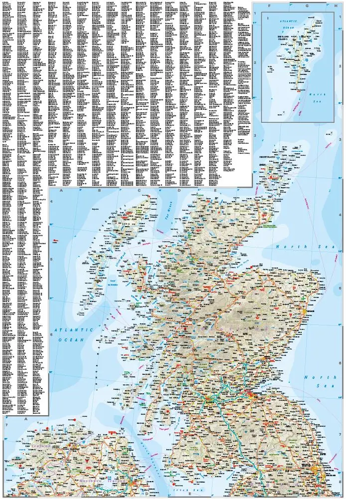 Bild: 9783831772605 | Reise Know-How Landkarte Großbritannien 1 : 750 000 | GmbH | 2 S.