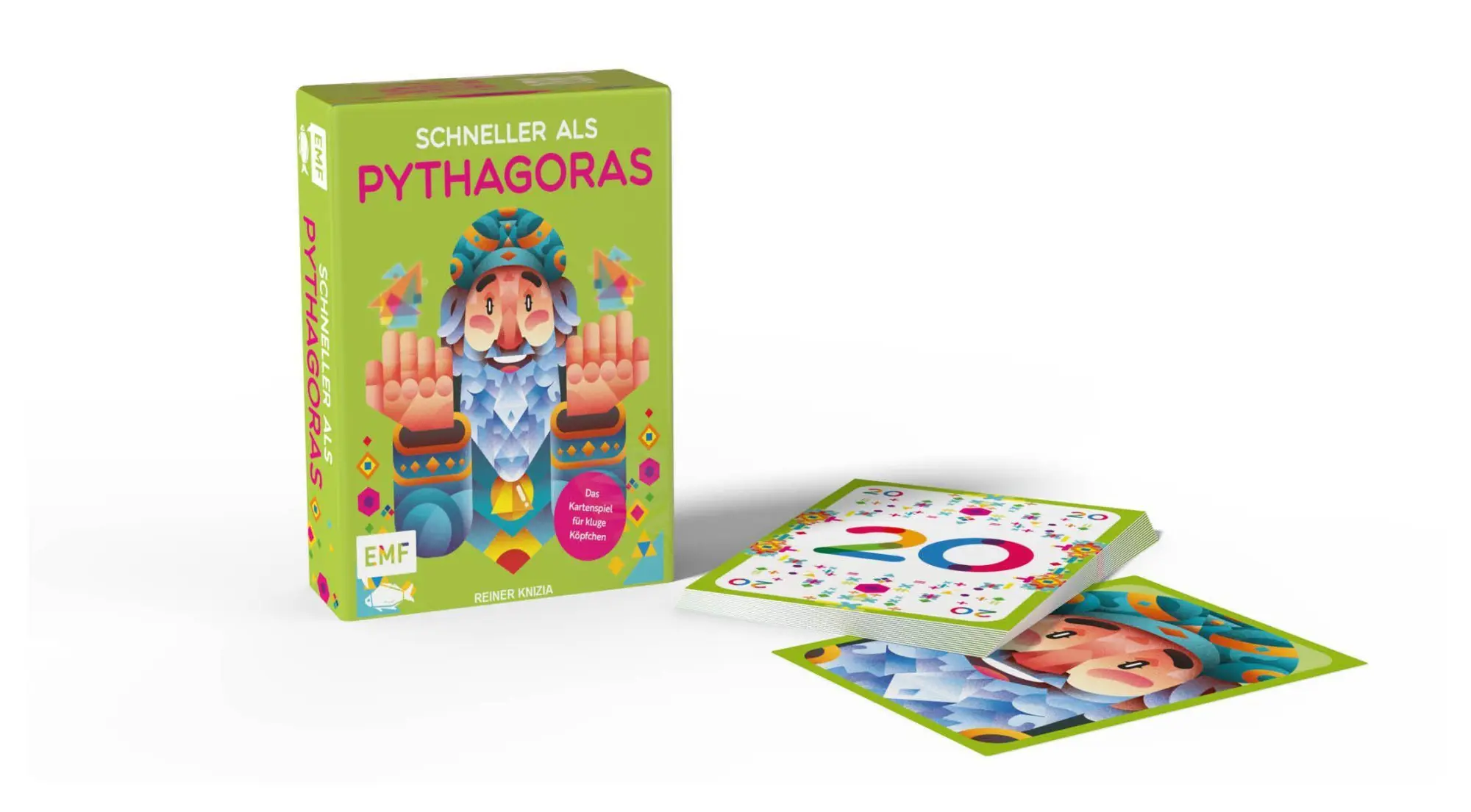 Bild: 4260478342705 | Kartenspiel: Schneller als Pythagoras | Reiner Knizia | Spiel | 55 S.