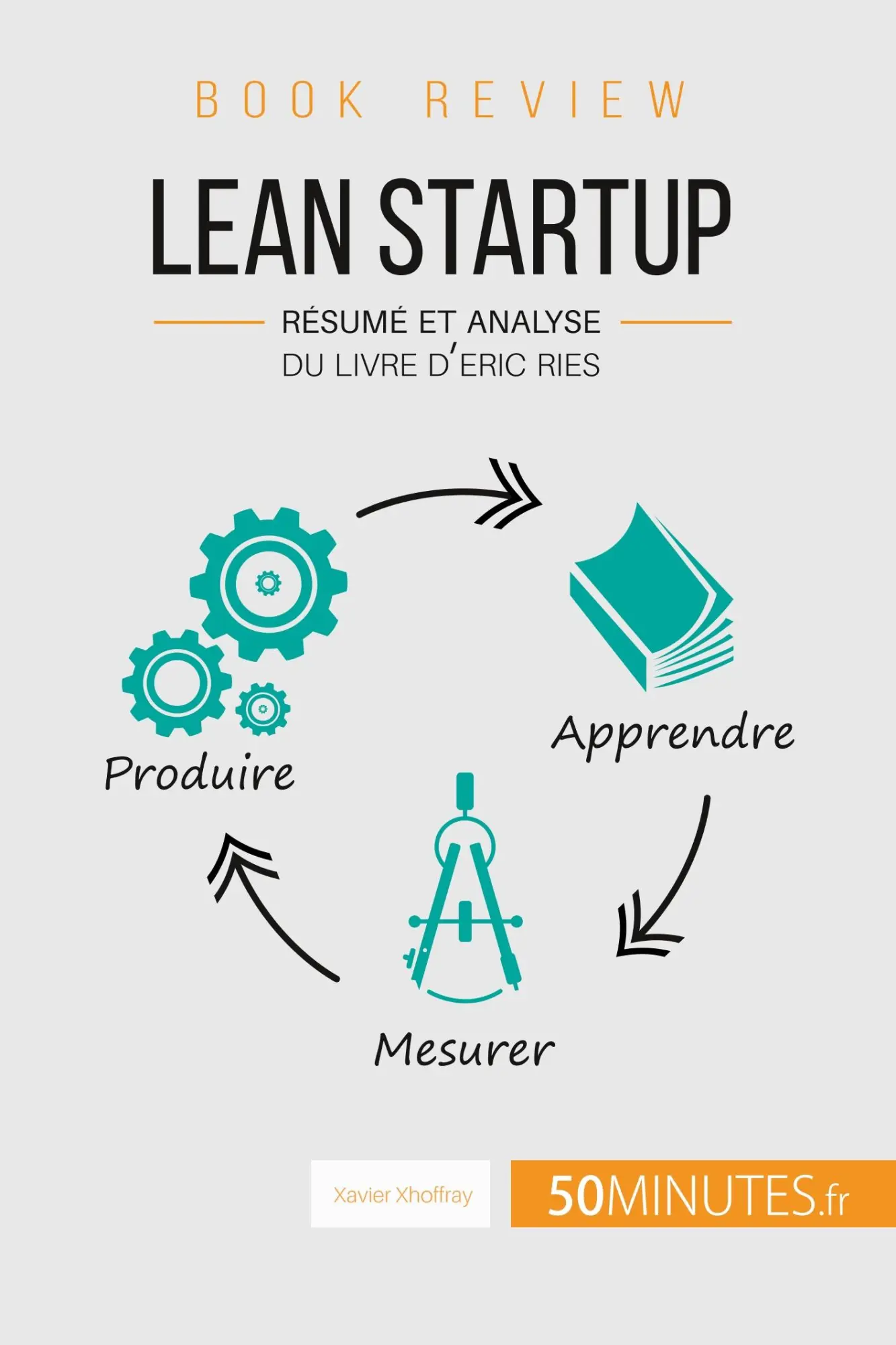 Cover: 9782806282705 | Lean Startup d'Eric Ries (Book Review) | Xavier Xhoffray (u. a.)