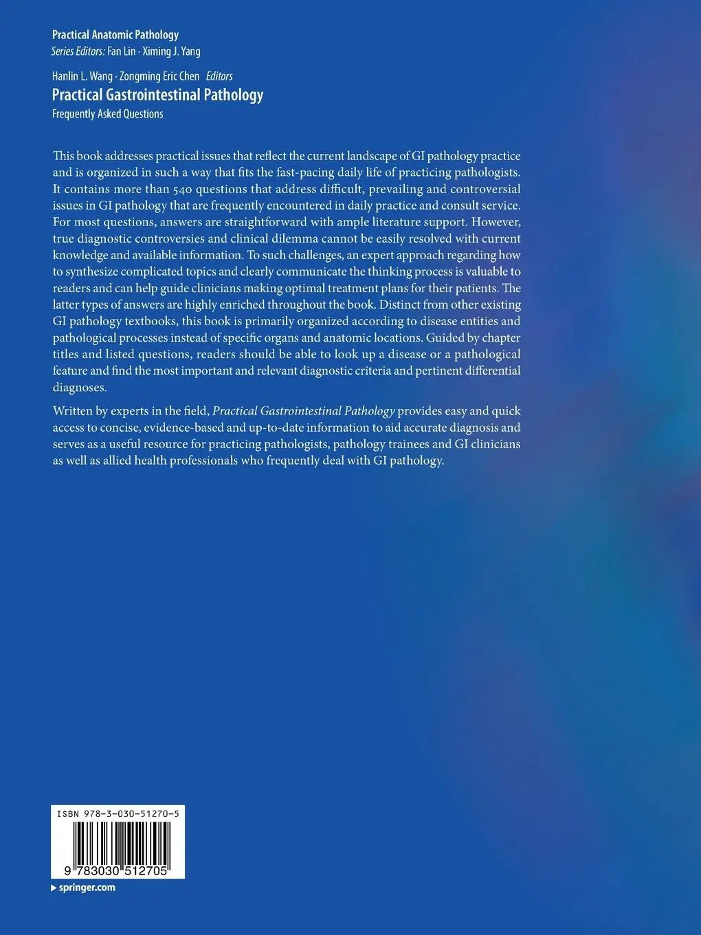 Rückseite: 9783030512705 | Practical Gastrointestinal Pathology | Frequently Asked Questions