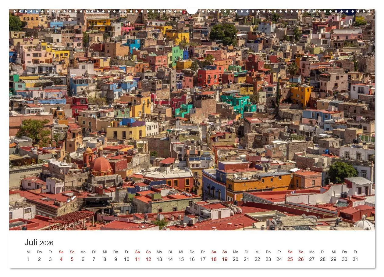 Bild: 9783457612705 | Mexiko - Eine Reise durch ein farbenfrohes Land. (Wandkalender 2026...