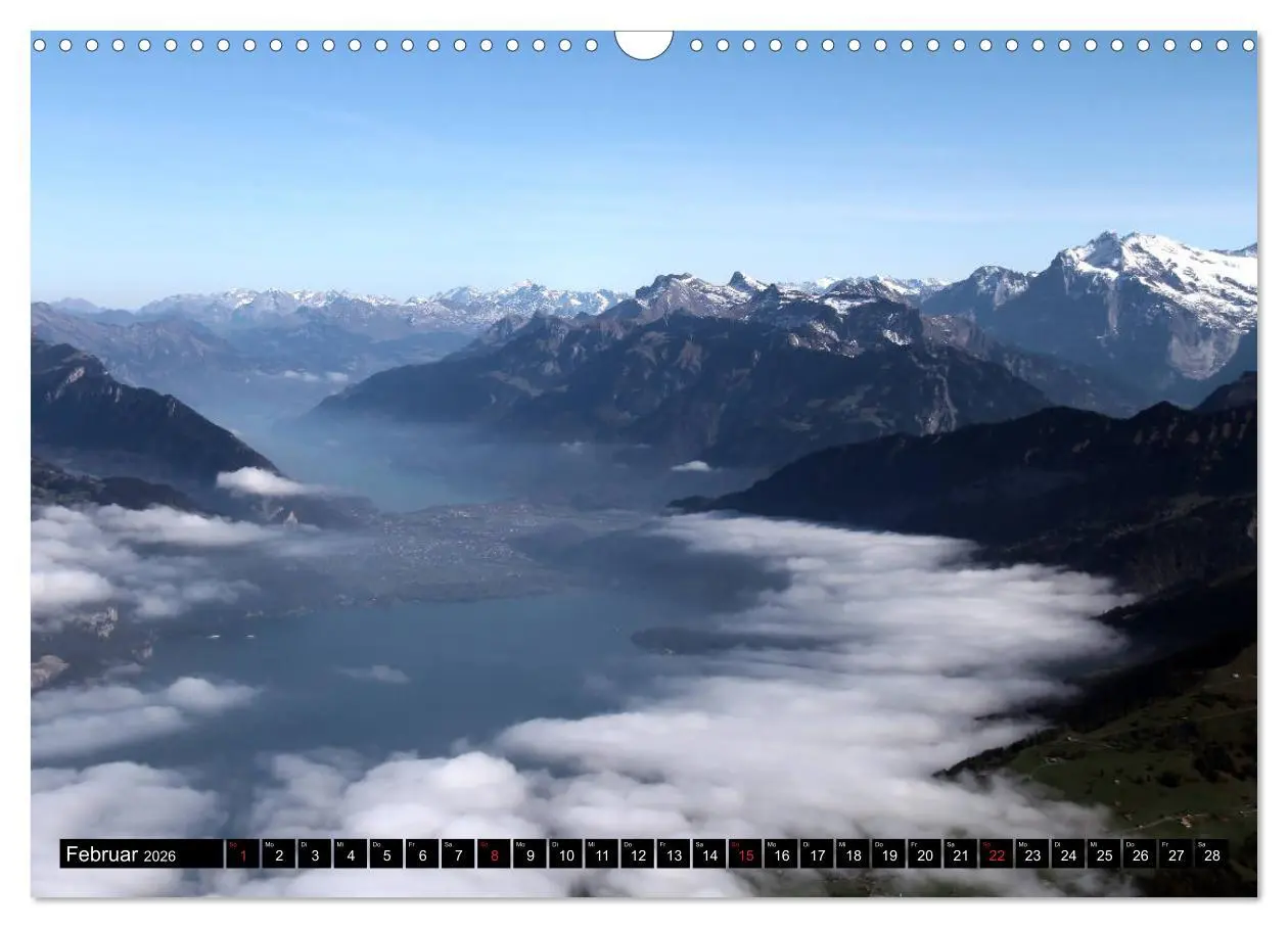 Bild: 9783457922705 | Berge im Berner Oberland (Wandkalender 2026 DIN A3 quer), CALVENDO...