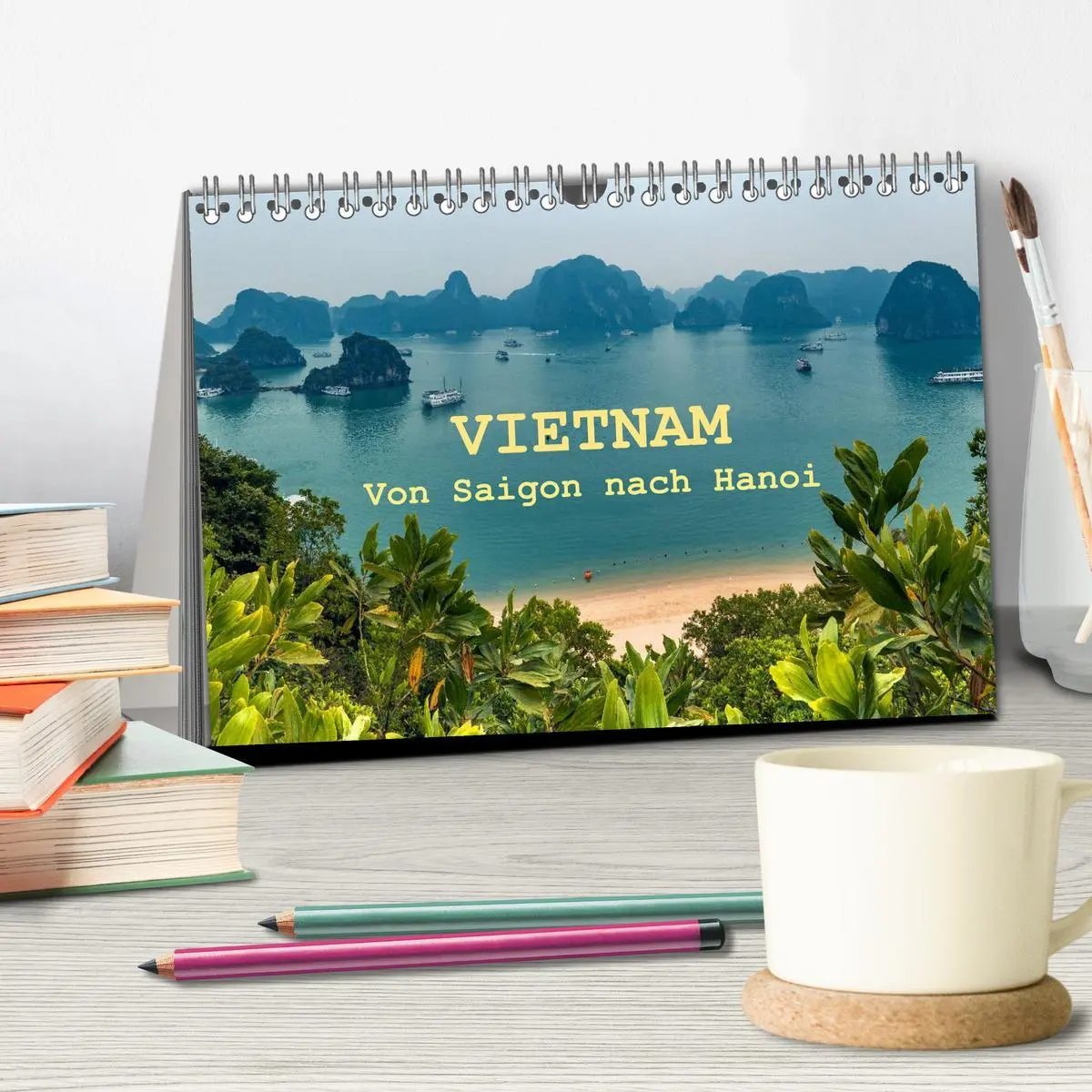 Bild: 9783516012705 | VIETNAM - Von Saigon nach Hanoi (Tischkalender 2026 DIN A5 quer),...