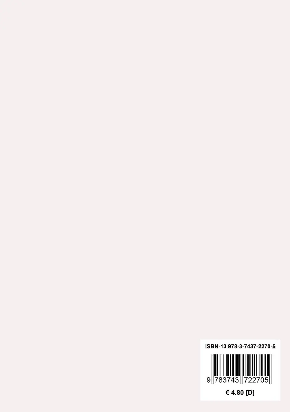 Rückseite: 9783743722705 | Der letzte Sommer | Eine Erzählung in Briefen | Ricarda Huch | Buch