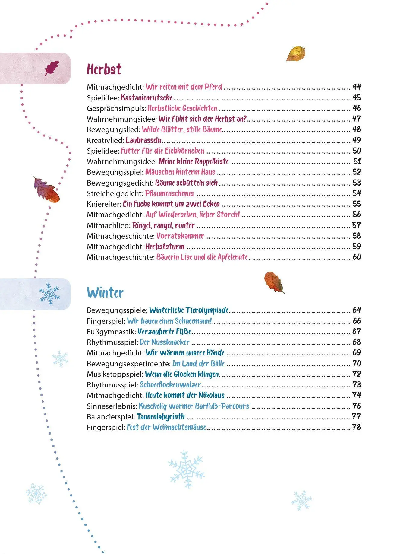 Bild: 9783960462705 | Das Krippen-Jahreszeitenbuch: Bewegungsspiele &amp; Mitmachideen | Buch