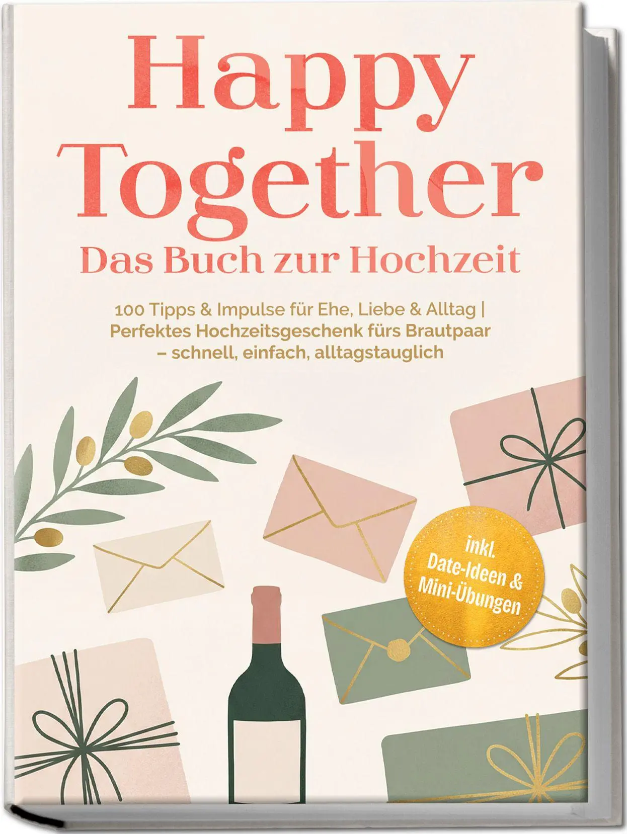 Cover: 9783989102705 | Happy Together - Das Buch zur Hochzeit: 100 Tipps &amp; Impulse für...