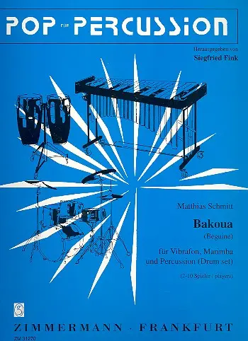 Cover: 9790010312705 | Bakoua (Beguine) | Matthias Schmitt | Partitur + Stimmen
