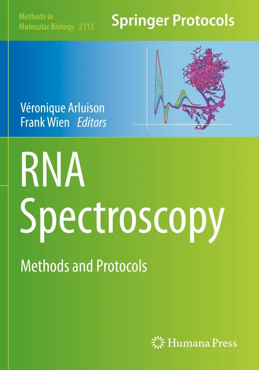 Cover: 9781071602805 | RNA Spectroscopy | Methods and Protocols | Frank Wien (u. a.) | Buch