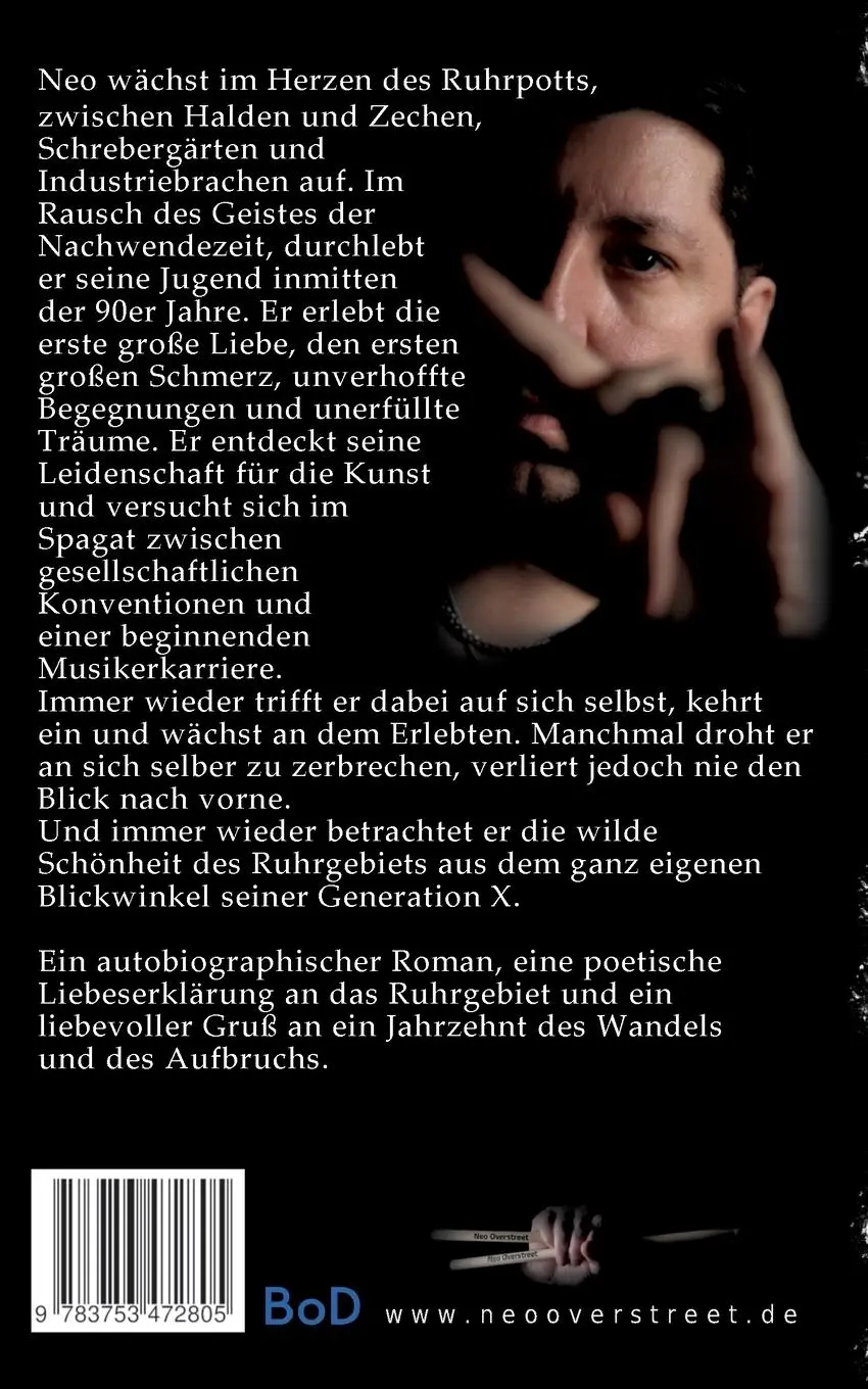 Rückseite: 9783753472805 | Ruhrpottjunge | Heimat im Herzen | Neo Overstreet | Taschenbuch | 2023