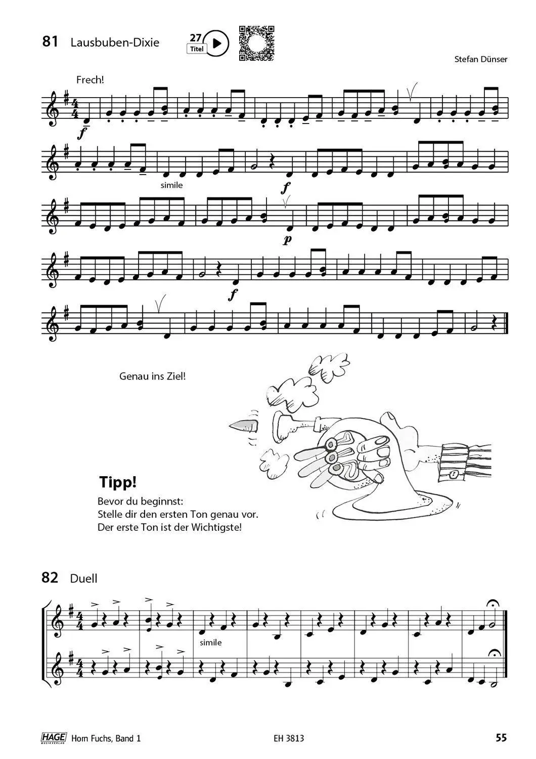 Bild: 9783866262805 | Horn Fuchs Band 1 | Die geniale und spaßige Hornschule in F und B
