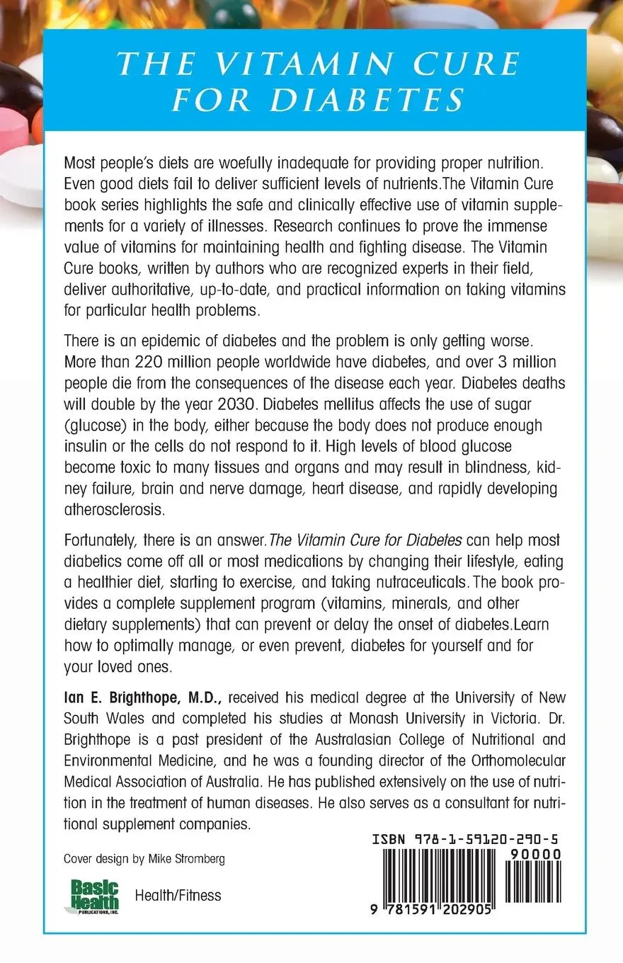 Rückseite: 9781591202905 | The Vitamin Cure for Diabetes | Ian E. Brighthope | Taschenbuch | 2012