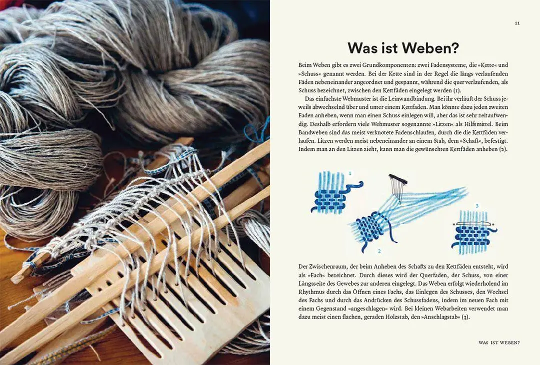 Bild: 9783258602905 | Einfach weben | Projekte ohne Webstuhl und Rahmen | Kerstin Neumüller