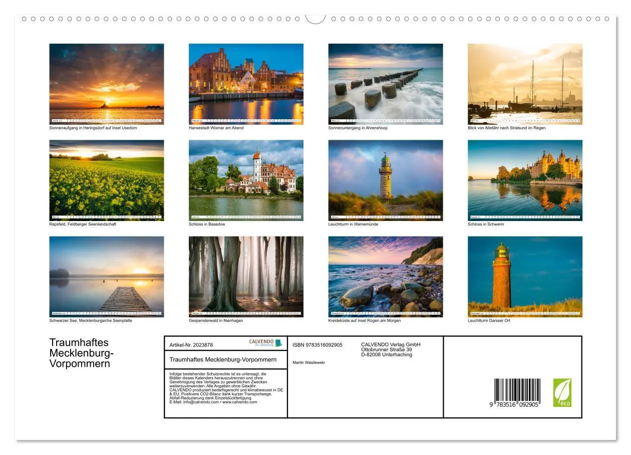 Bild: 9783516092905 | Traumhaftes Mecklenburg-Vorpommern (hochwertiger Premium...