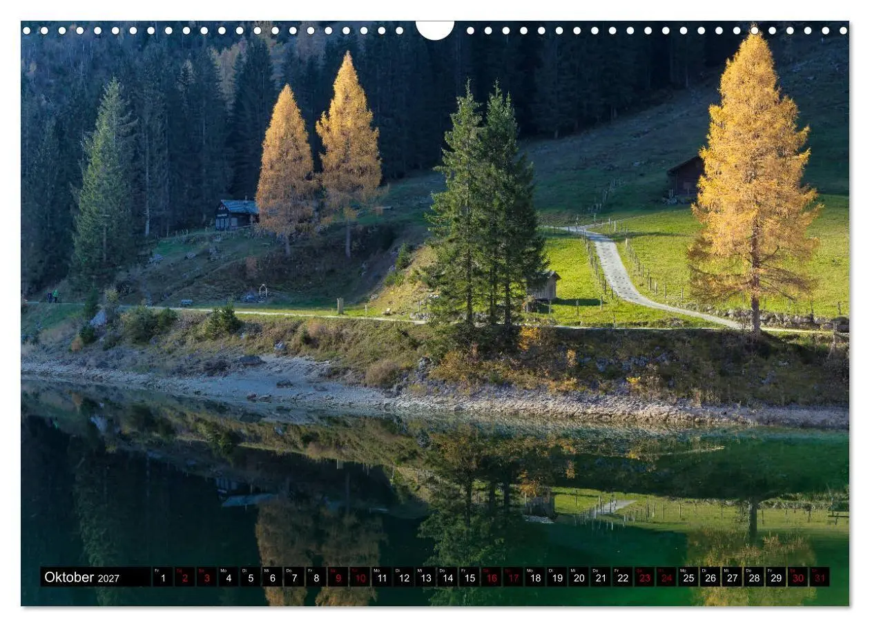 Bild: 9783569872905 | Seen - Berge - Salzkammergut (Wandkalender 2027 DIN A3 quer),...