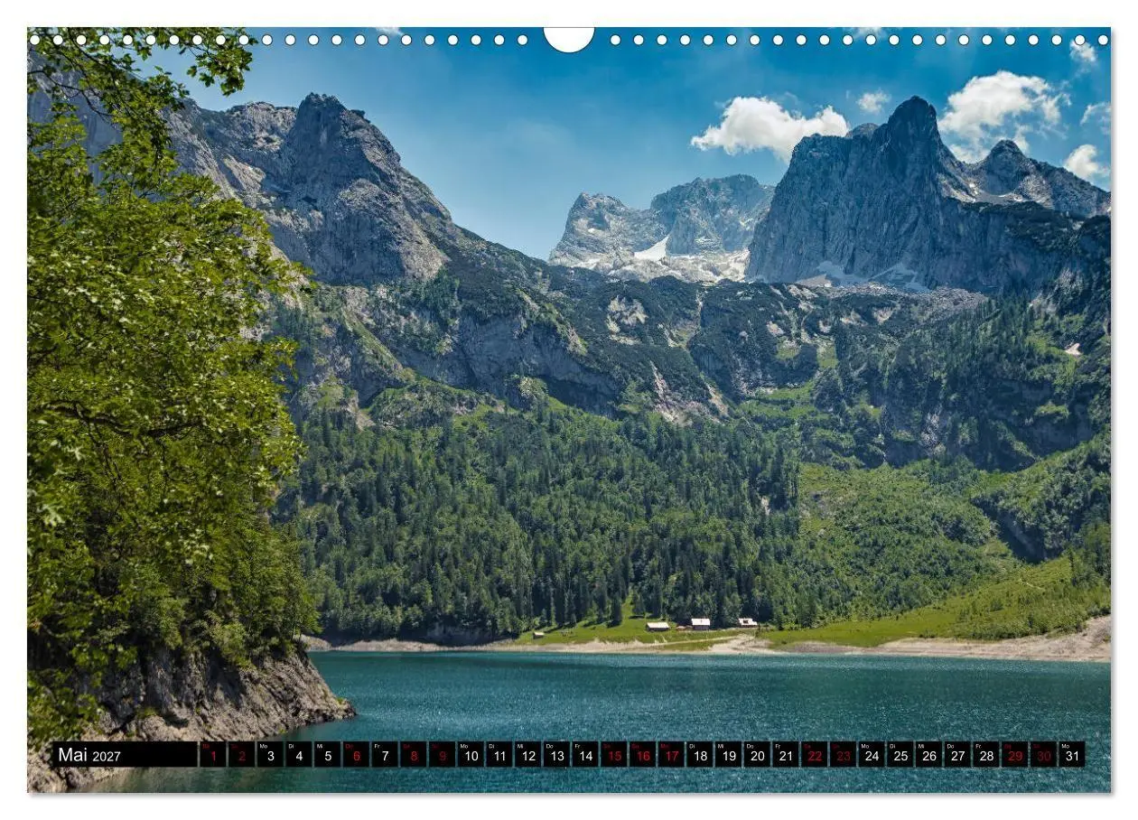 Bild: 9783569872905 | Seen - Berge - Salzkammergut (Wandkalender 2027 DIN A3 quer),...