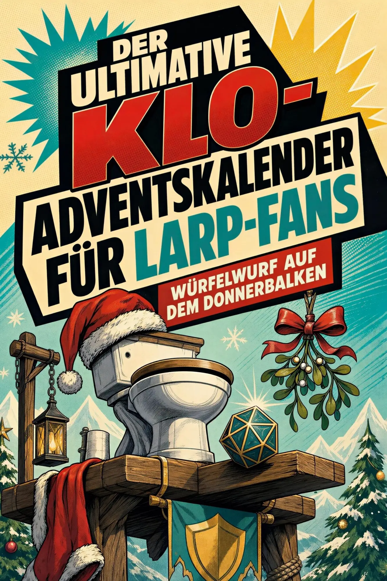 Cover: 9783696112905 | Der ultimative Klo-Adventskalender für LARP-Fans | Henry Schäfer