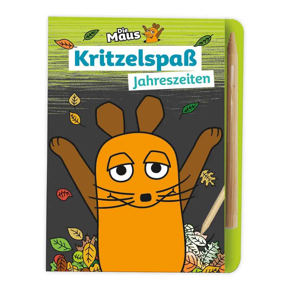 Cover: 9783988022905 | Trötsch Die Maus Mini-Kratzblock Kritzelspaß Jahreszeiten | Co.KG