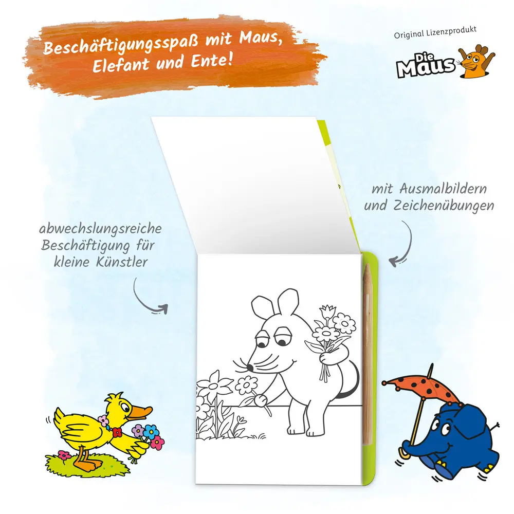 Bild: 9783988022905 | Trötsch Die Maus Mini-Kratzblock Kritzelspaß Jahreszeiten | Co.KG