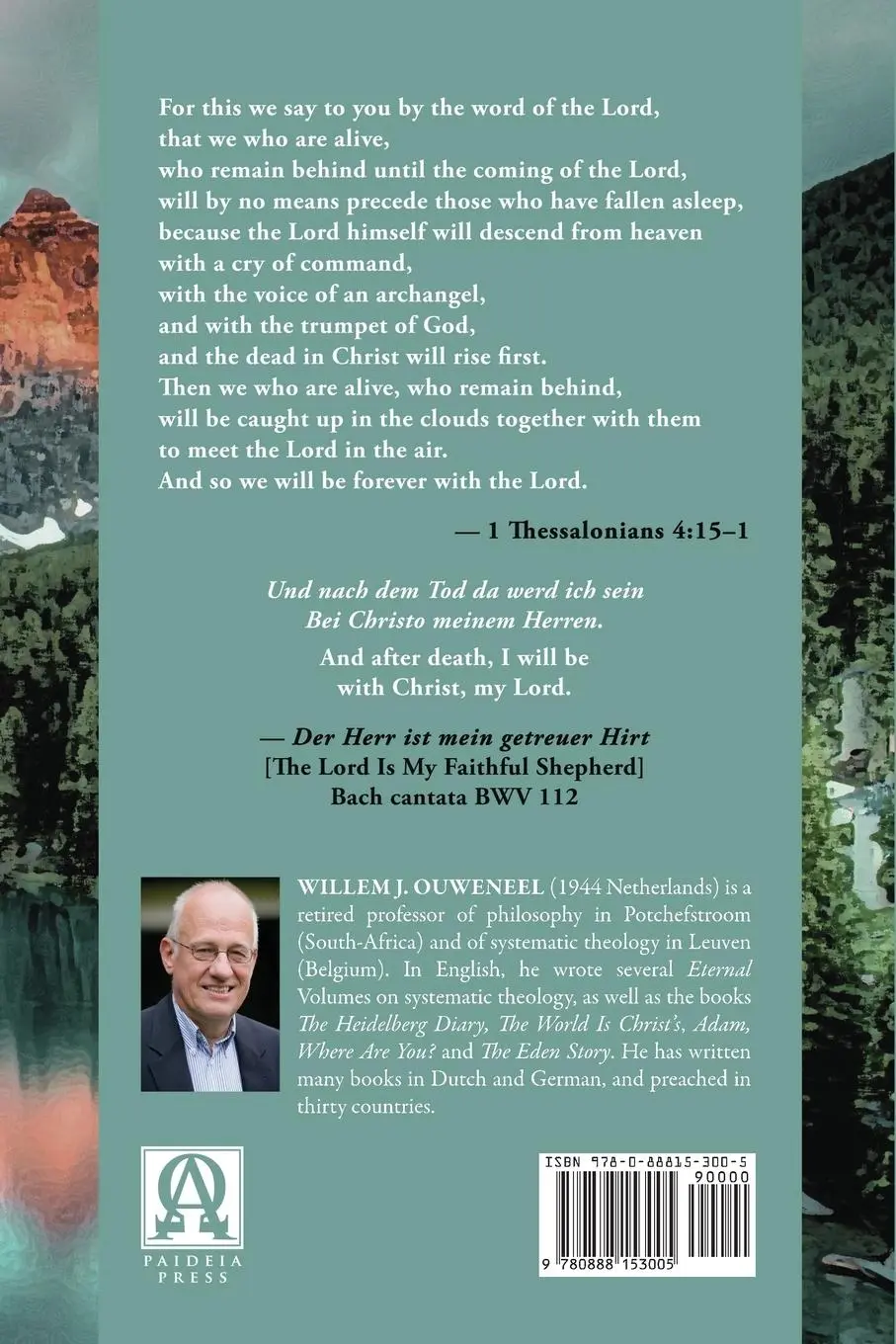 Rückseite: 9780888153005 | Forever with the Lord | The Bible and the Hereafter | Ouweneel | Buch