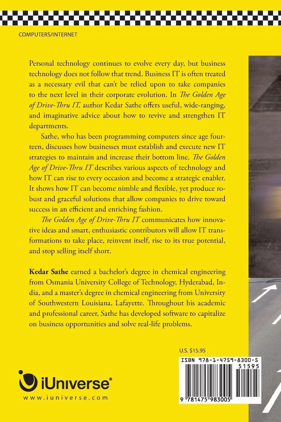 Rückseite: 9781475983005 | The Golden Age of Drive-Thru It | Kedar Sathe | Taschenbuch | Englisch