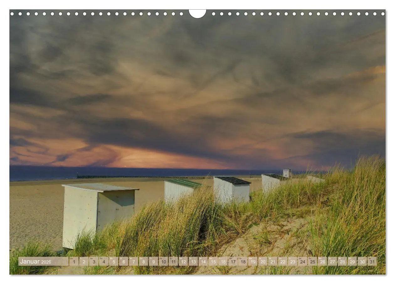 Bild: 9783457273005 | Zeeland - Wasser, Sand und Meer (Wandkalender 2026 DIN A3 quer),...