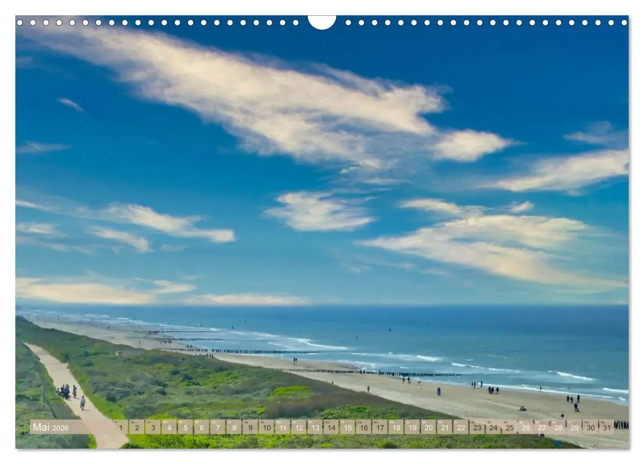 Bild: 9783457273005 | Zeeland - Wasser, Sand und Meer (Wandkalender 2026 DIN A3 quer),...