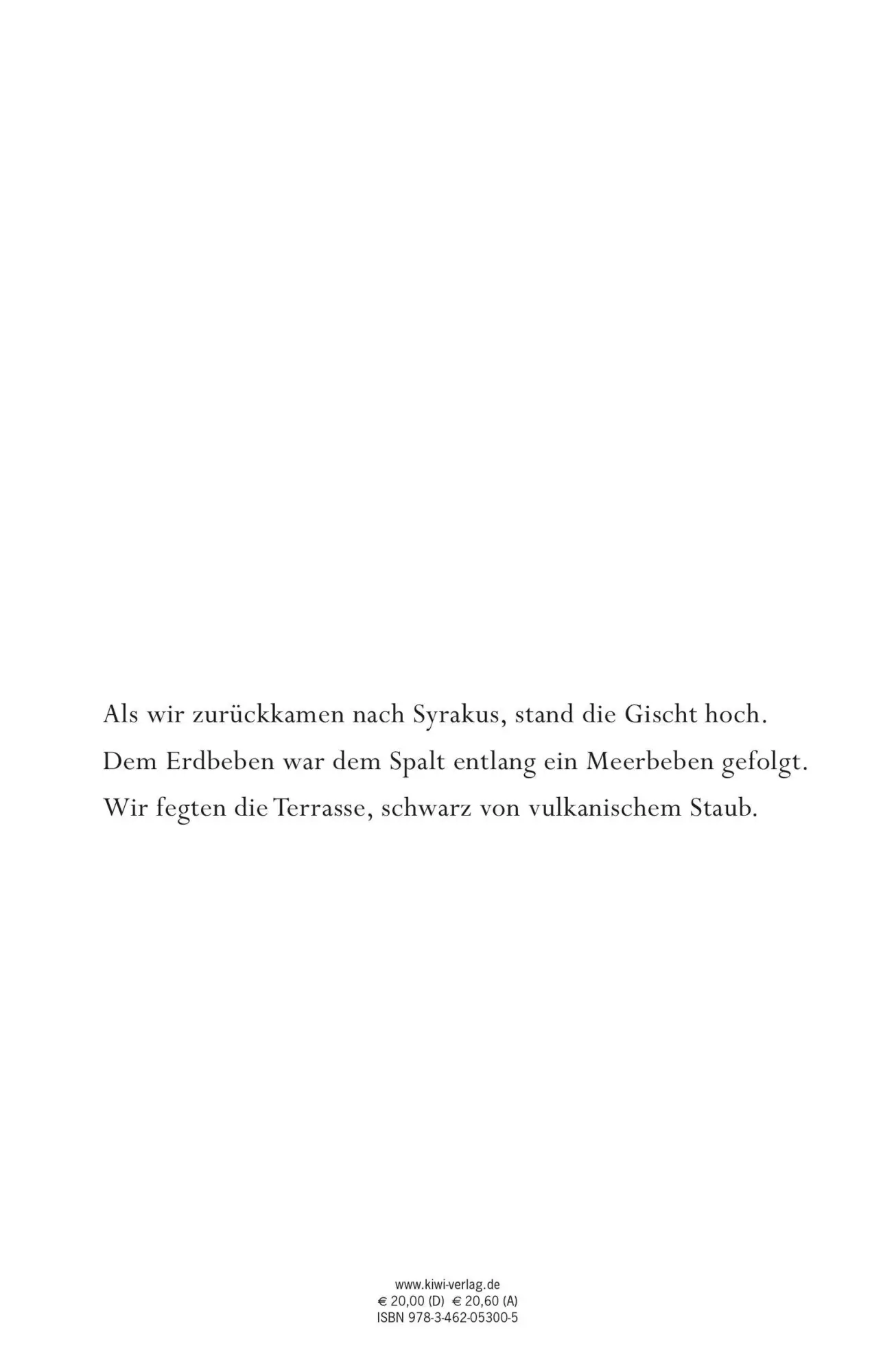 Rückseite: 9783462053005 | Wohin mit den Augen | Gedichte | Joachim Sartorius | Buch | 78 S.