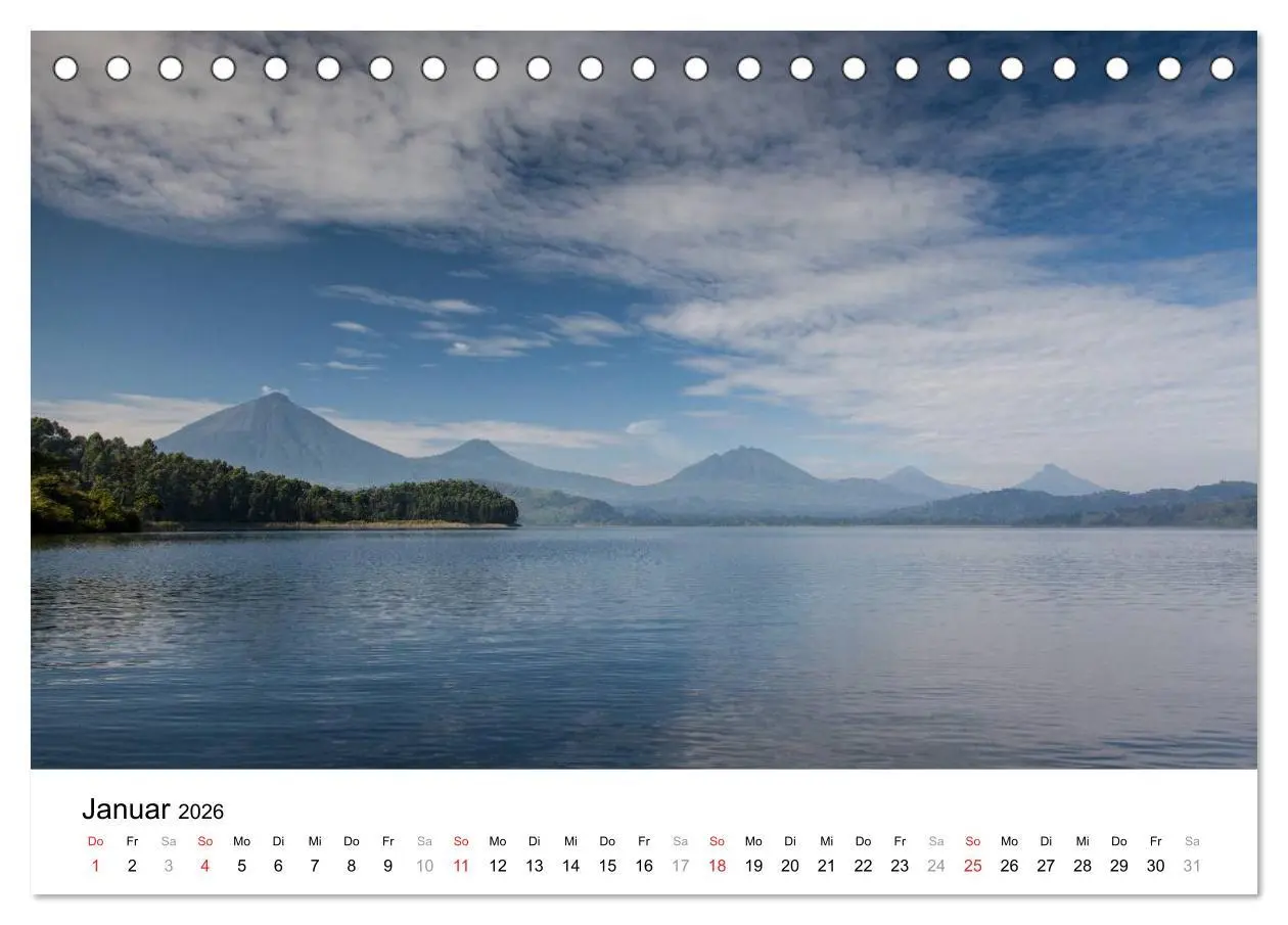 Bild: 9783516053005 | Uganda - die Perle Afrikas (Tischkalender 2026 DIN A5 quer),...