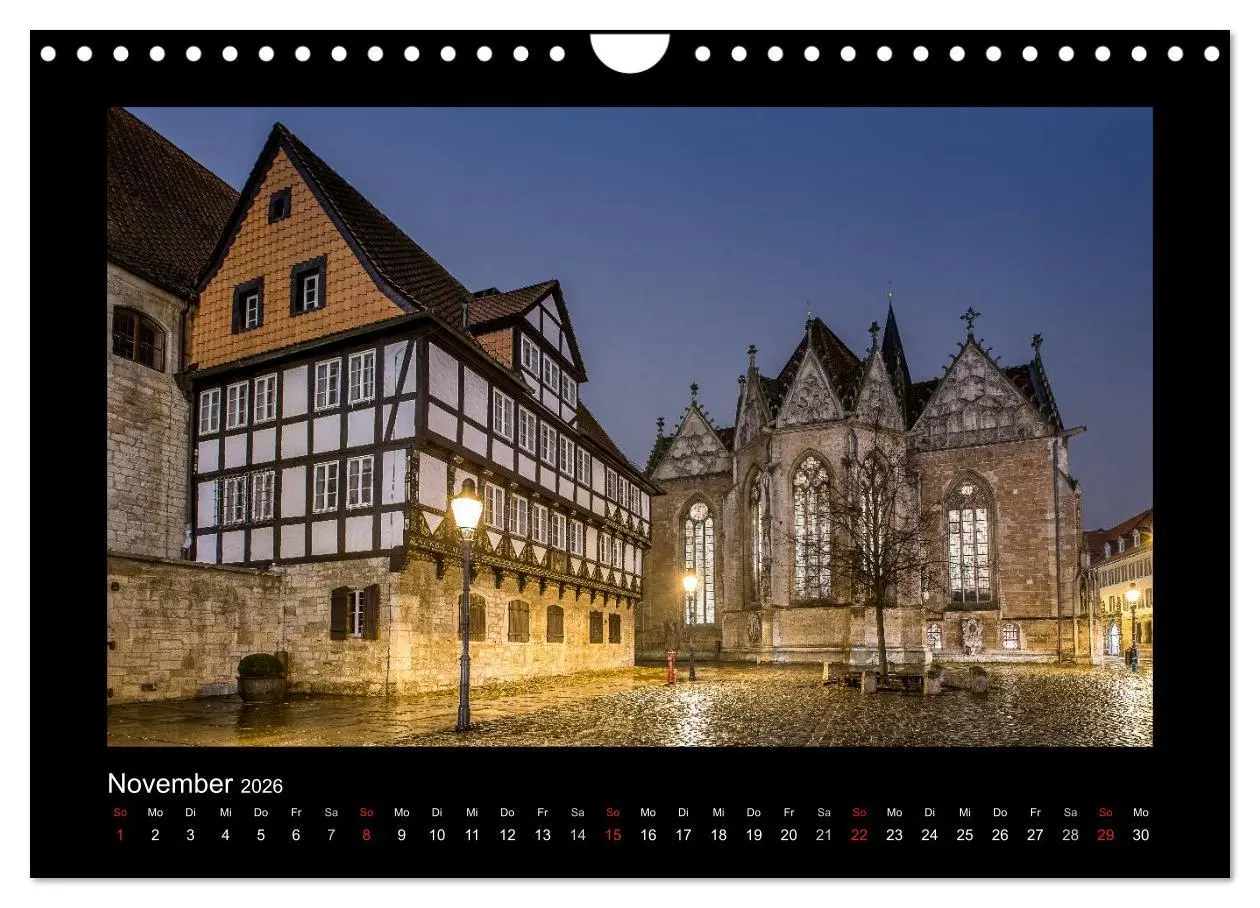Bild: 9783516123005 | BRAUNSCHWEIG - Abendliche Impressionen (Wandkalender 2026 DIN A4...