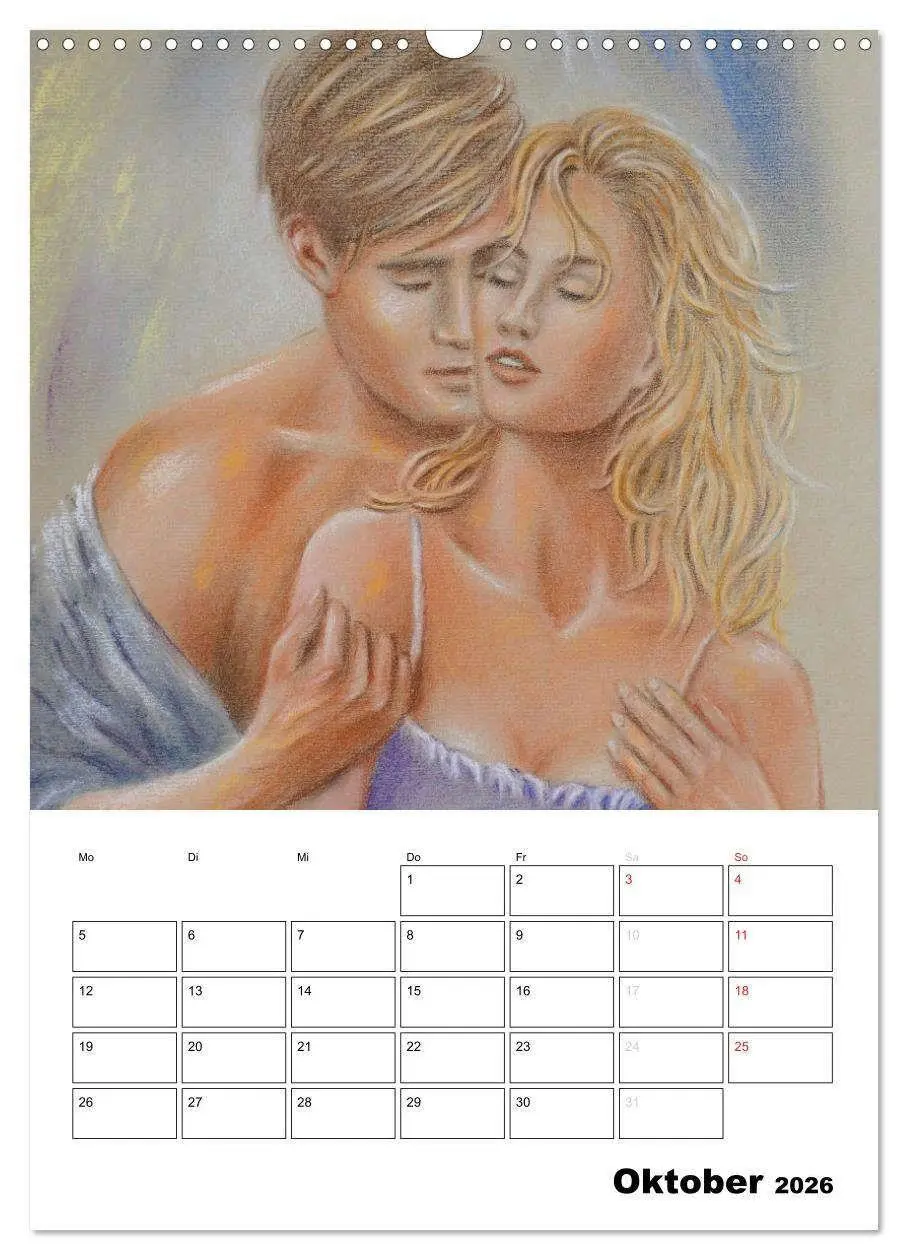 Bild: 9783516433005 | Akt und Dessous - Handgemalte Kunst (Wandkalender 2026 DIN A3...