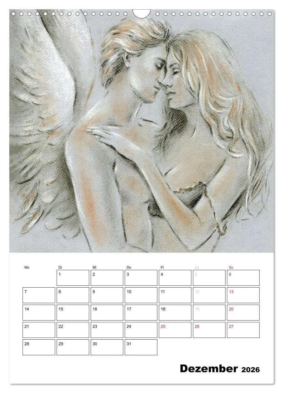 Bild: 9783516433005 | Akt und Dessous - Handgemalte Kunst (Wandkalender 2026 DIN A3...