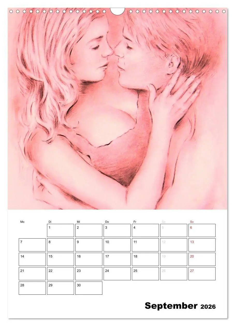 Bild: 9783516433005 | Akt und Dessous - Handgemalte Kunst (Wandkalender 2026 DIN A3...