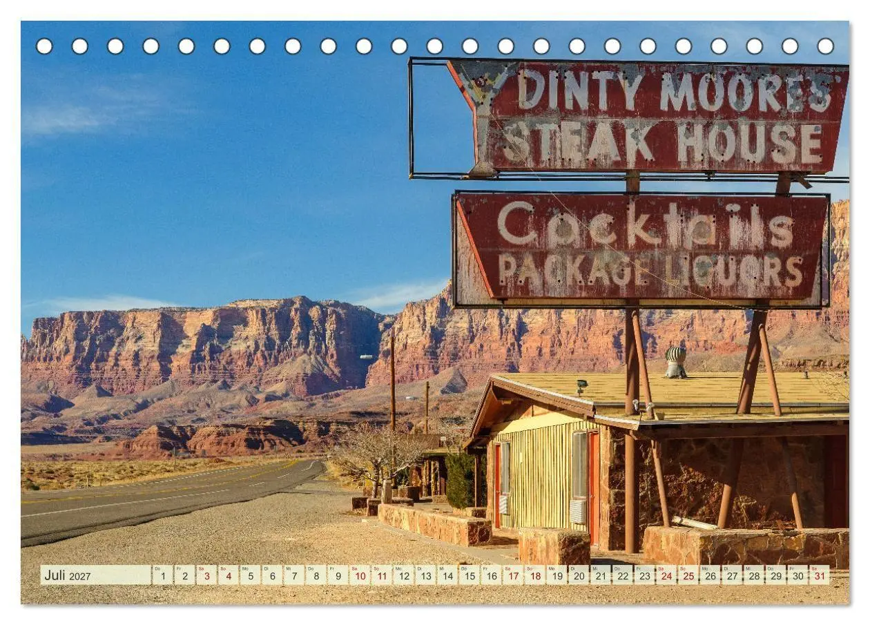 Bild: 9783516813005 | Unterwegs in ARIZONA (Tischkalender 2027 DIN A5 quer), CALVENDO...