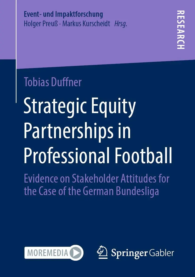 Cover: 9783658313005 | Strategic Equity Partnerships in Professional Football | Duffner